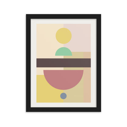 The Rattle Poster Framed matte paper poster