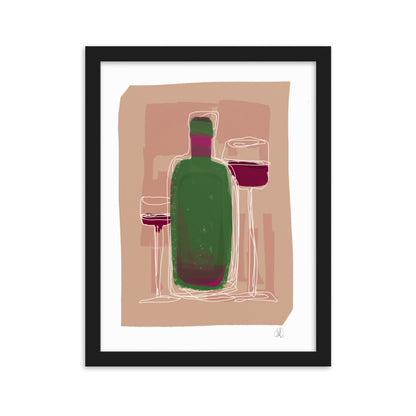 Wine Framed Poster