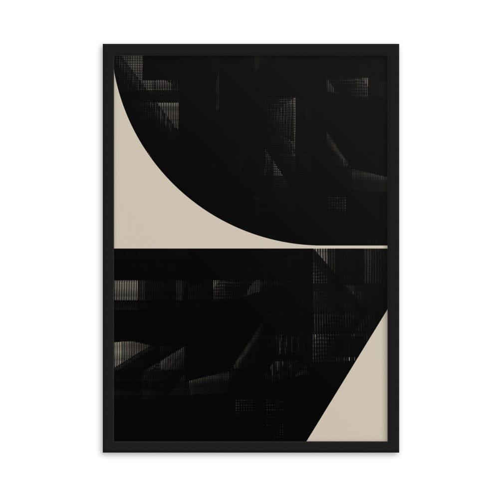 Minimalistic Abstract Framed poster
