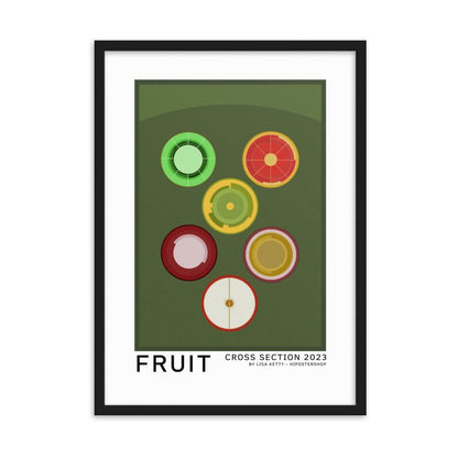 Fruit Poster Framed Artwork