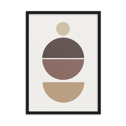 Simple Nordic Framed Poster