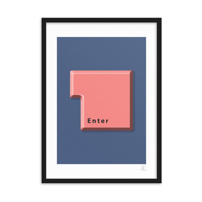 Enter the Dream Framed Poster