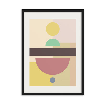 The Rattle Poster Framed matte paper poster