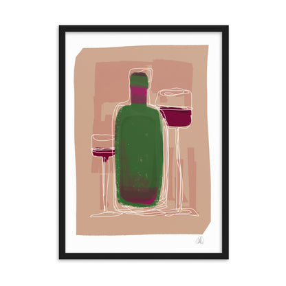 Wine Framed Poster