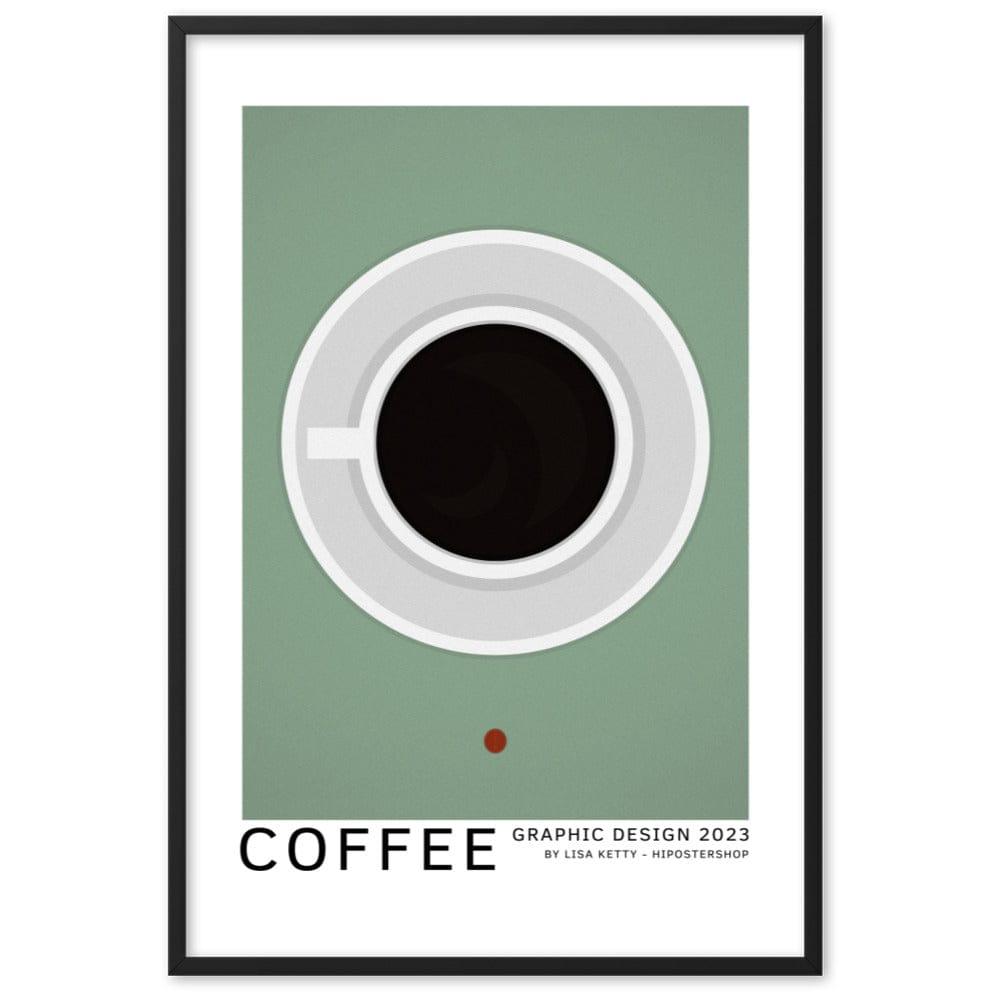 Coffee framed matte paper poster | HiPosterShop