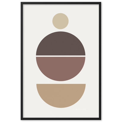 Simple Nordic Framed Poster