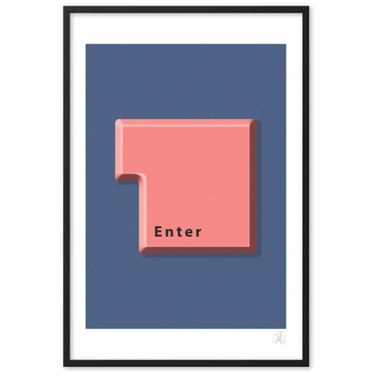 Enter the Dream Framed Poster