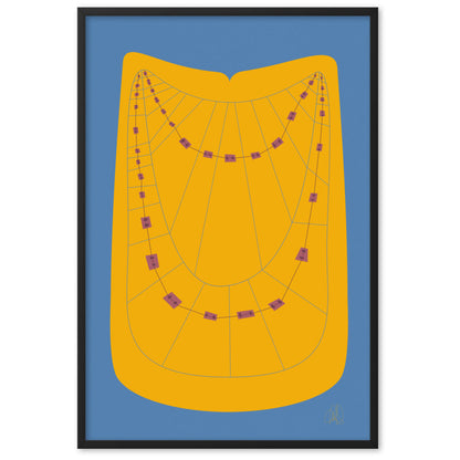 Teeth Alignment Made Easy: An Orthodontic Braces Framed Poster