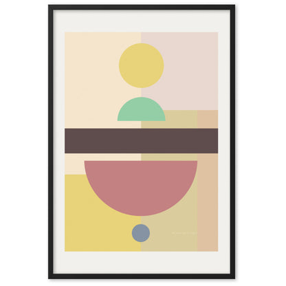 The Rattle Poster Framed matte paper poster