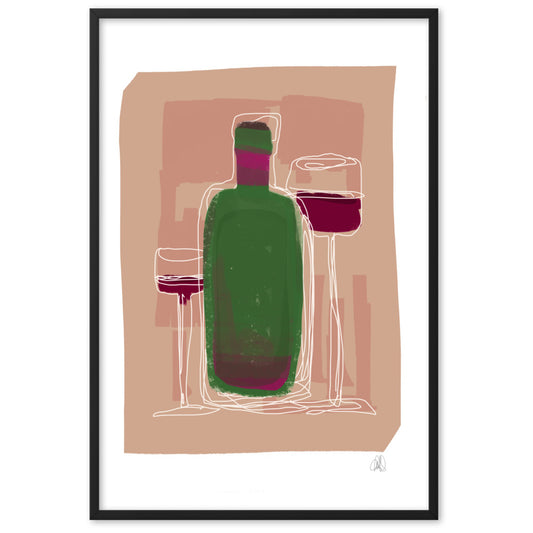 Wine Framed Poster