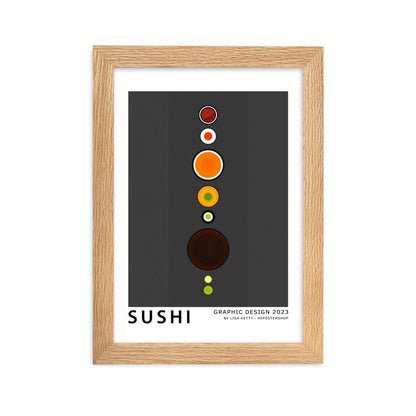 Sushi Framed Poster