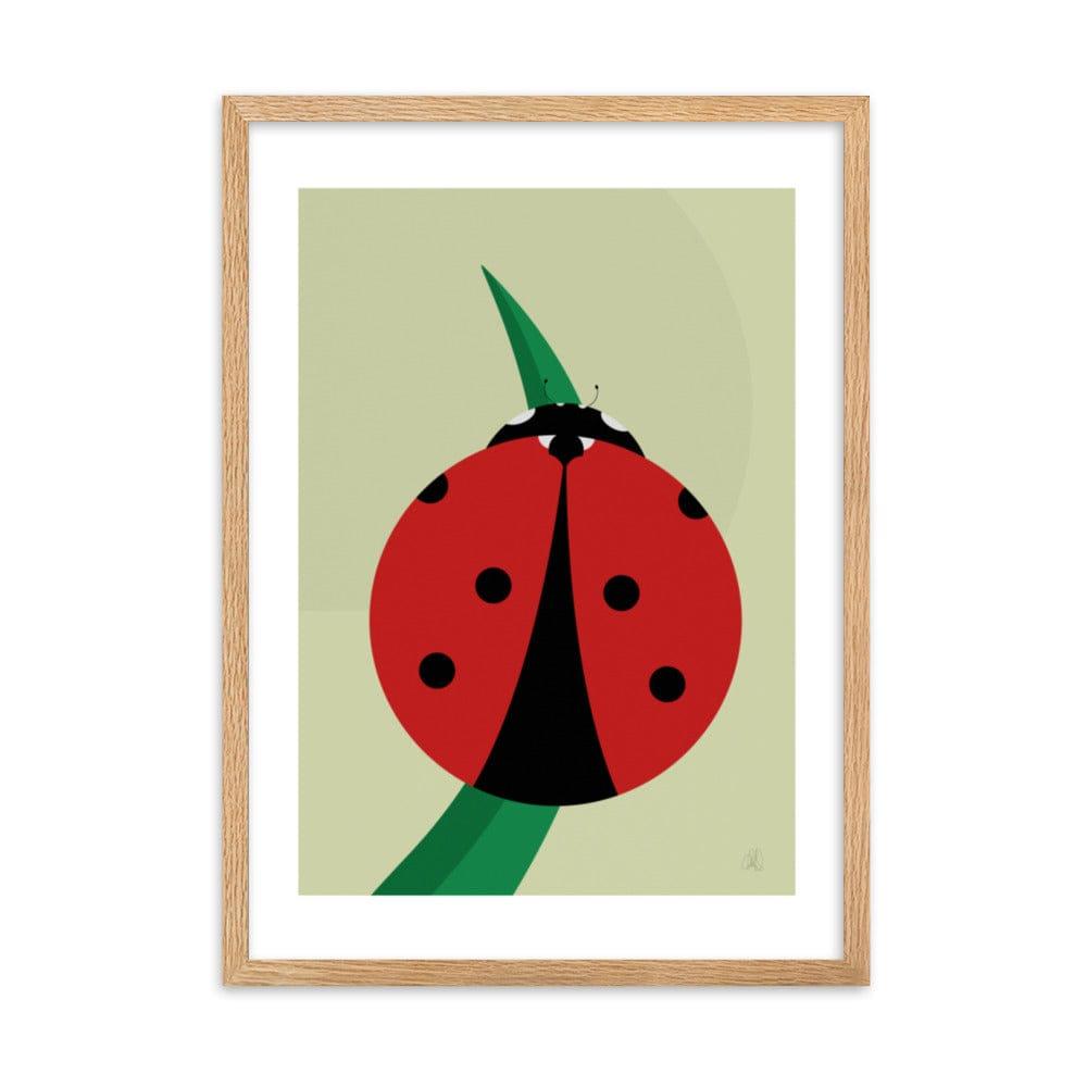 The Little Ladybug framed poster | HiPosterShop