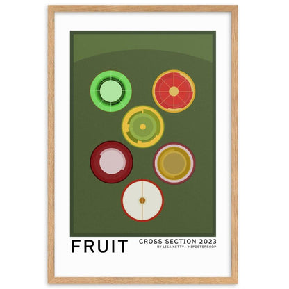 Fruit Poster Framed Artwork