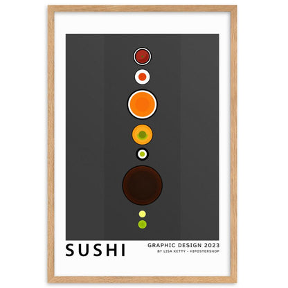 Sushi Framed Poster