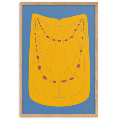 Teeth Alignment Made Easy: An Orthodontic Braces Framed Poster