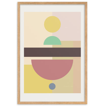 The Rattle Poster Framed matte paper poster