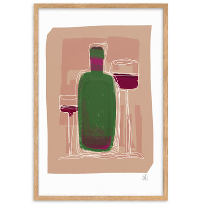 Wine Framed Poster