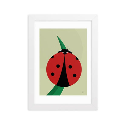 The Little Ladybug framed poster