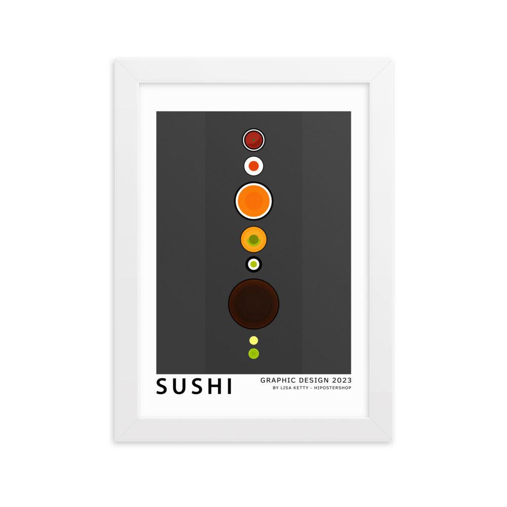 Sushi Framed Poster - HiPosterShop