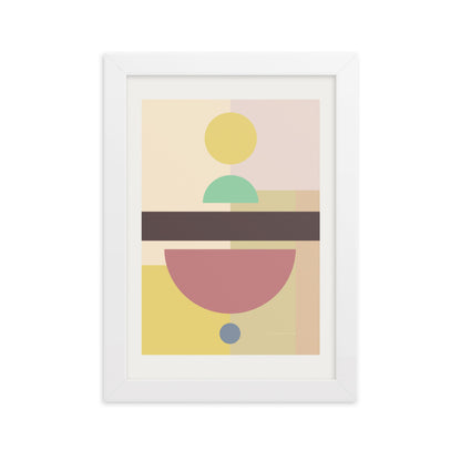 The Rattle Poster Framed matte paper poster