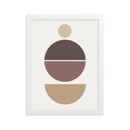 Simple Nordic Framed Poster