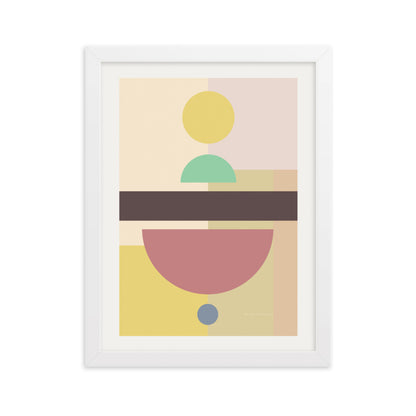 The Rattle Poster Framed matte paper poster