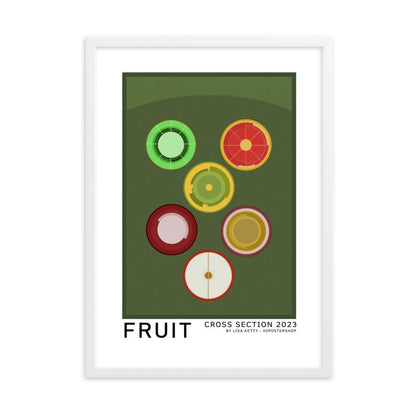 Fruit Poster Framed Artwork