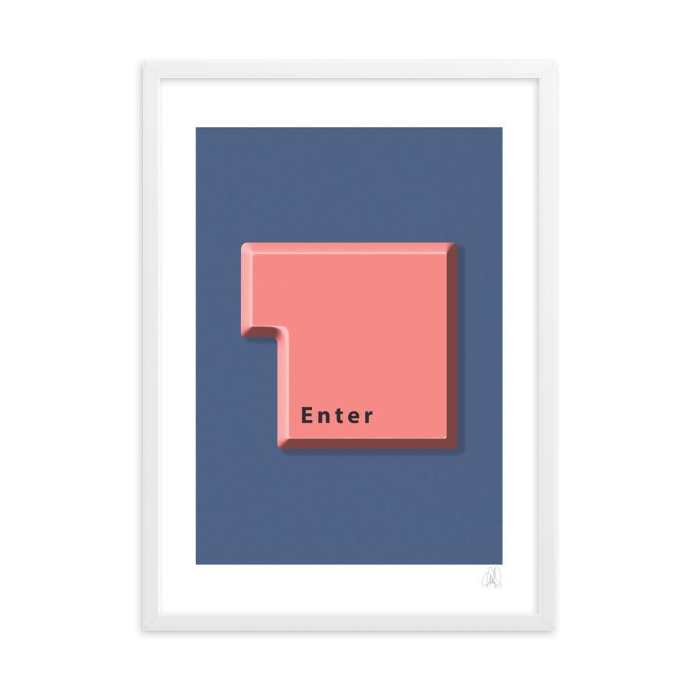 Enter the Dream Framed Poster - HiPosterShop