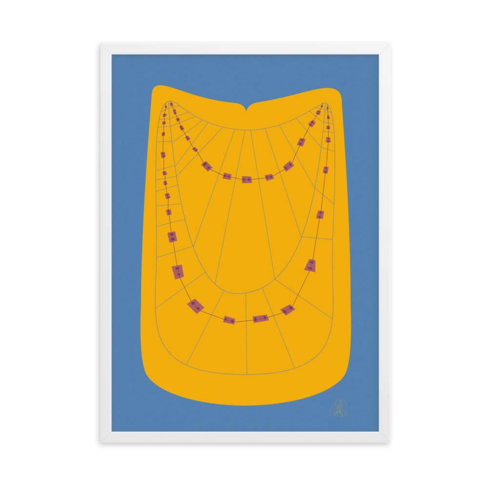 Teeth Alignment Made Easy: An Orthodontic Braces Framed Poster