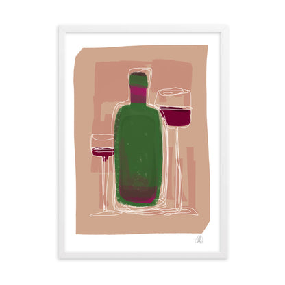 Wine Framed Poster