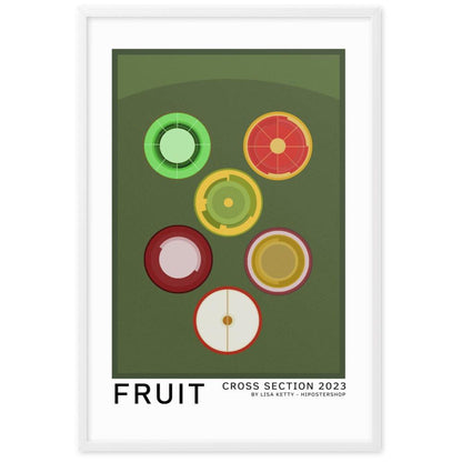 Fruit Poster Framed Artwork