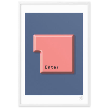 Enter the Dream Framed Poster