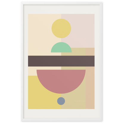 The Rattle Poster Framed matte paper poster