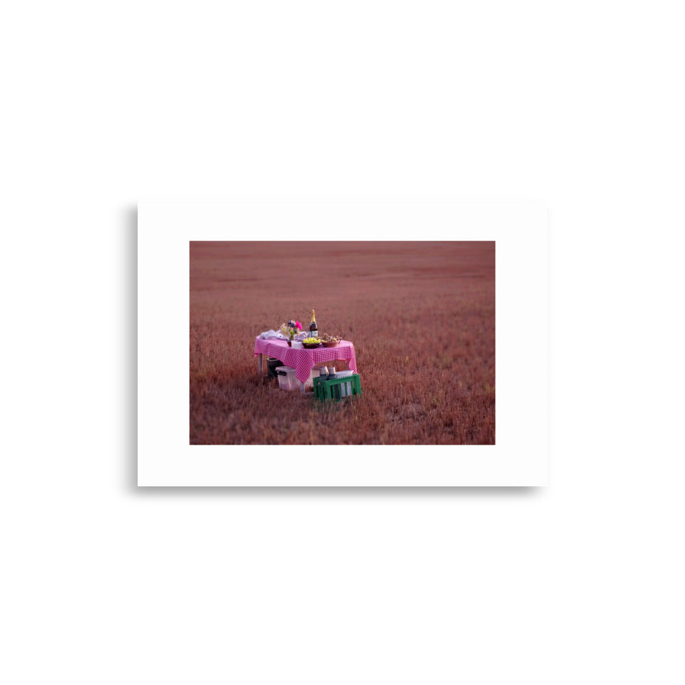 Picnic On A Field - HiPosterShop