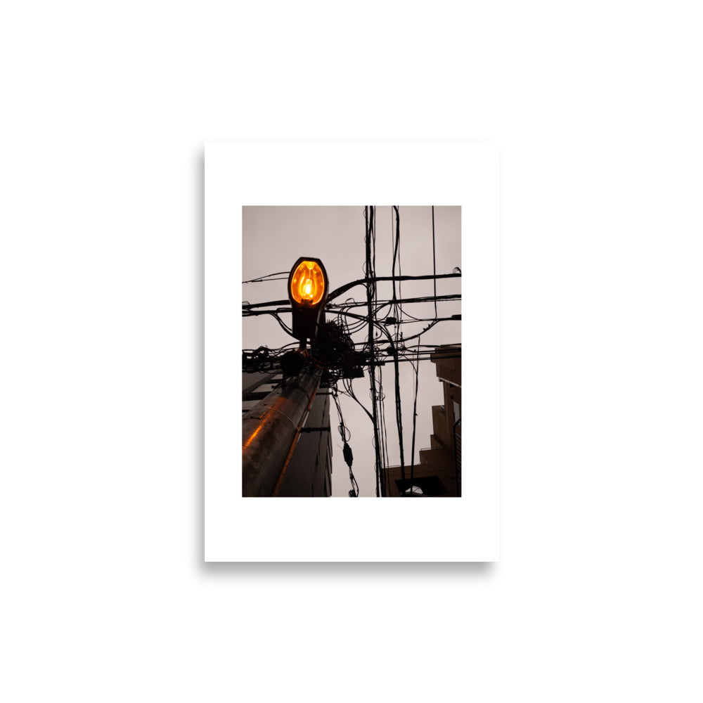 Street Light Tokyo Poster - HiPosterShop