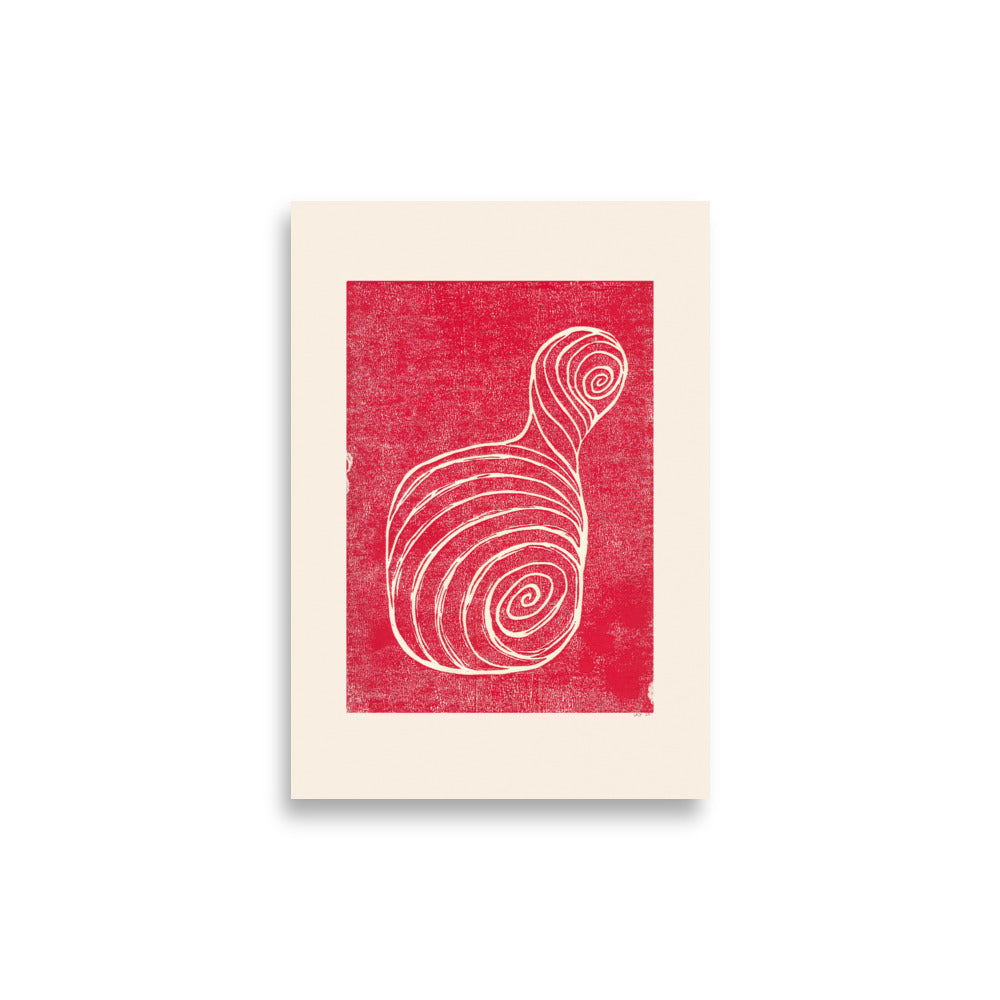 Twisted Tree linoleum Poster - HiPosterShop