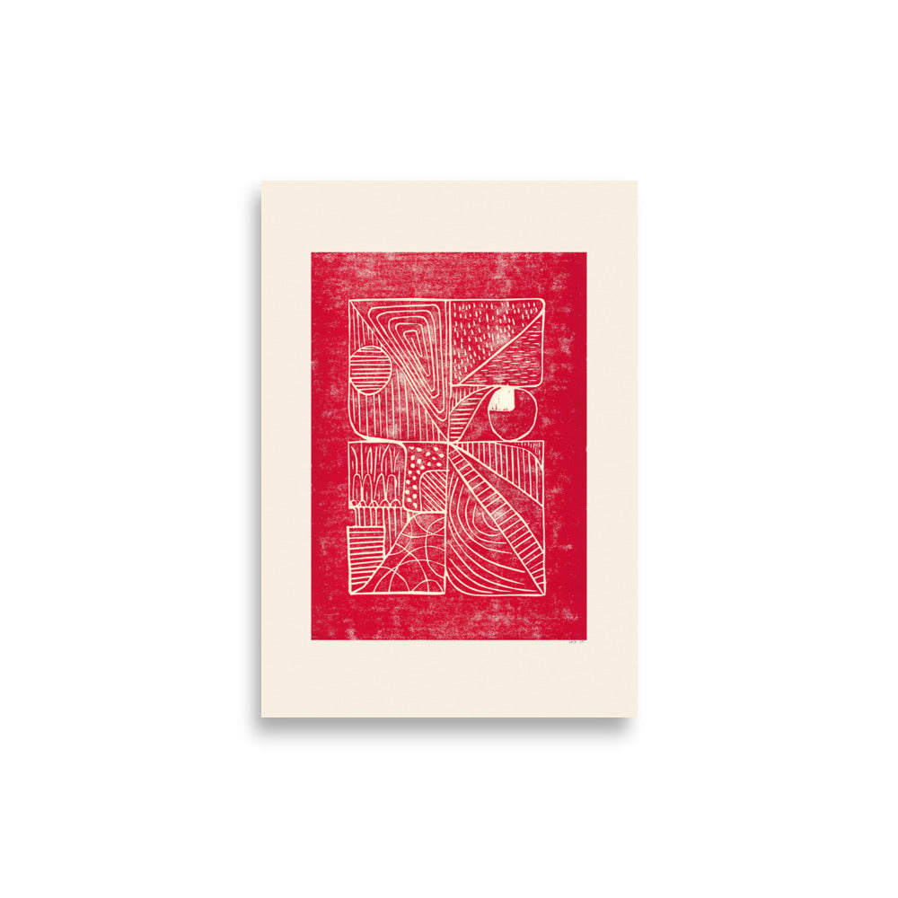 Surreal linoleum Poster - HiPosterShop