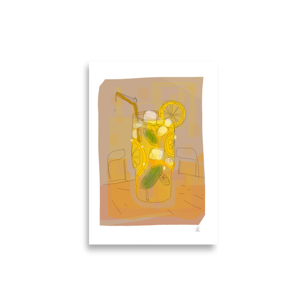 Lemon Drink Poster - HiPosterShop