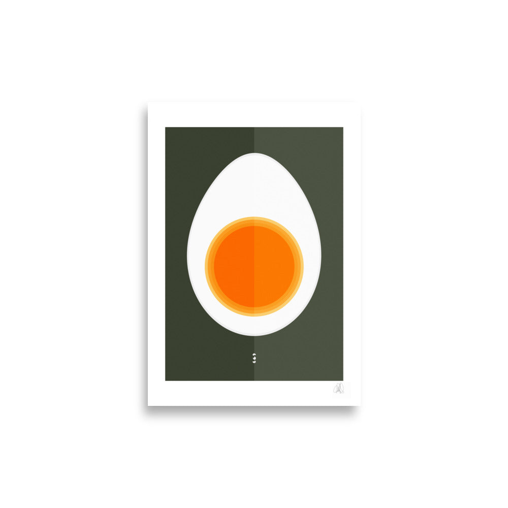 HALF EGG poster