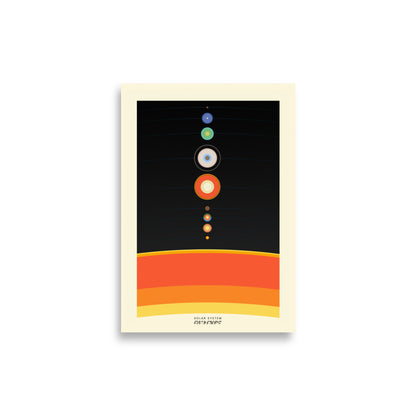 Solar System poster