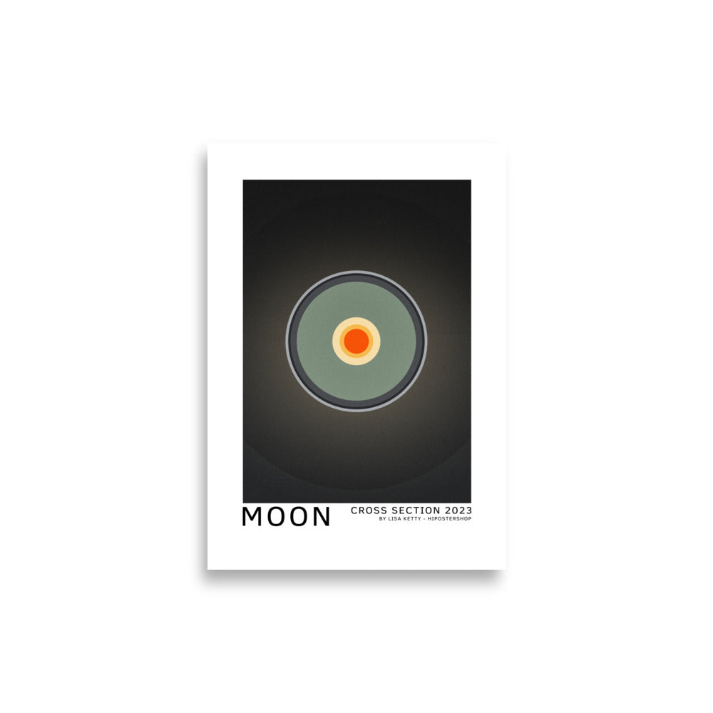 Moon poster - HiPosterShop