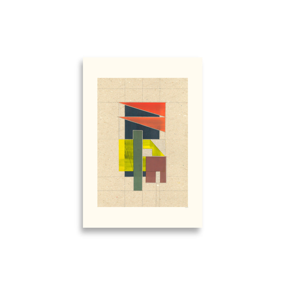 Cardboard Minimal 04 Poster - HiPosterShop