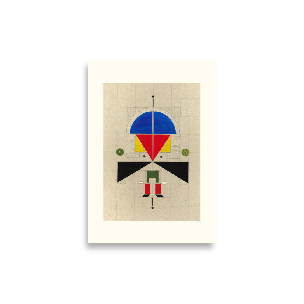 Man With Mustache Poster - HiPosterShop