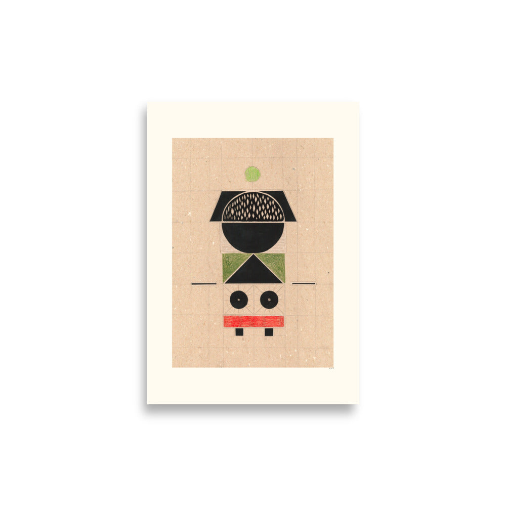 Woman Or Bird Poster - HiPosterShop