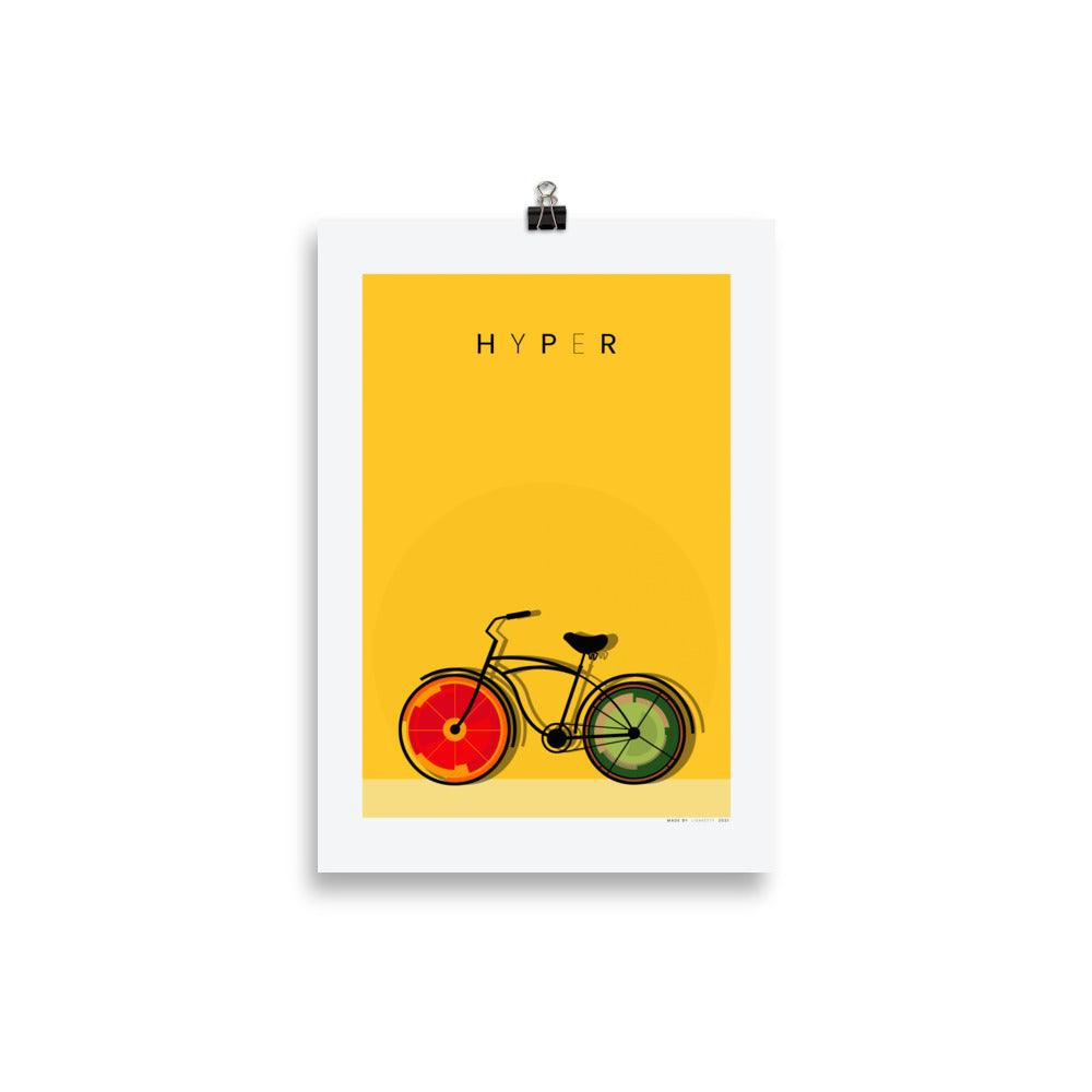 Hyper Bike Poster | HiPosterShop