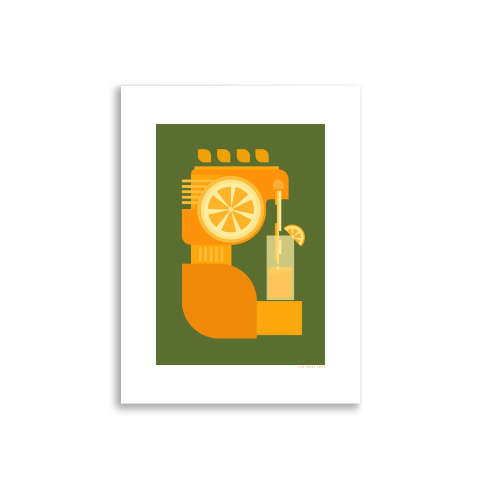 Orange Juice Maker Poster - HiPosterShop