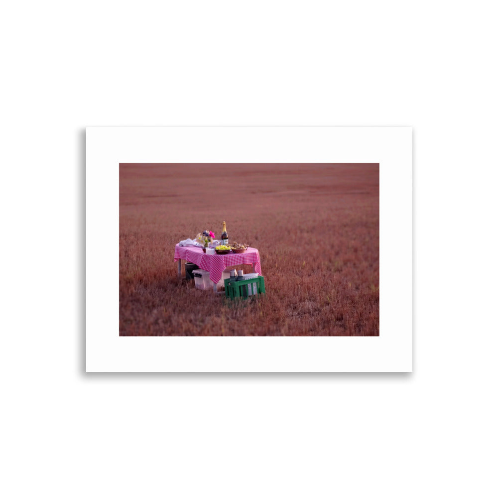 Picnic On A Field - HiPosterShop