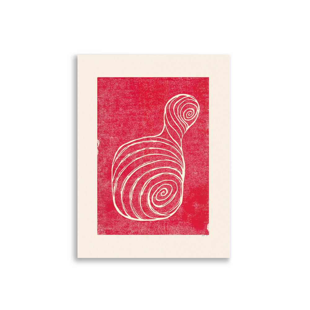 Twisted Tree linoleum Poster - HiPosterShop