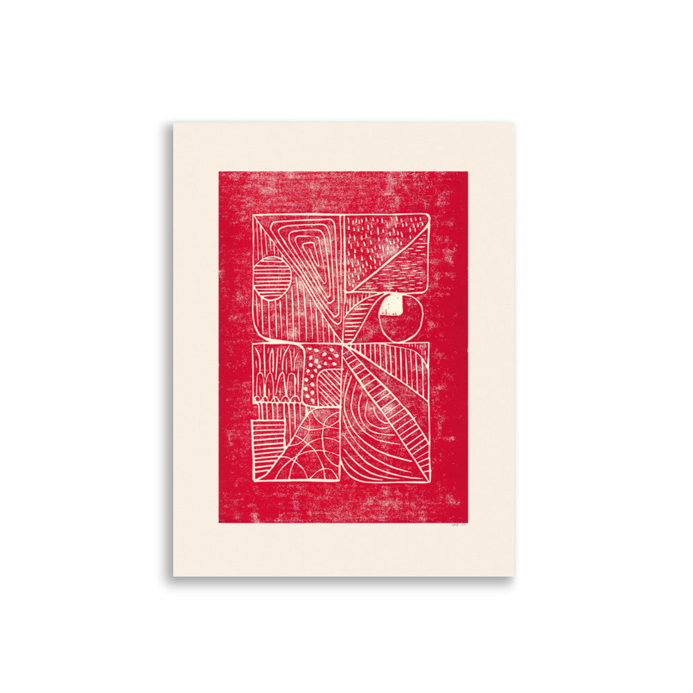 Surreal linoleum Poster - HiPosterShop