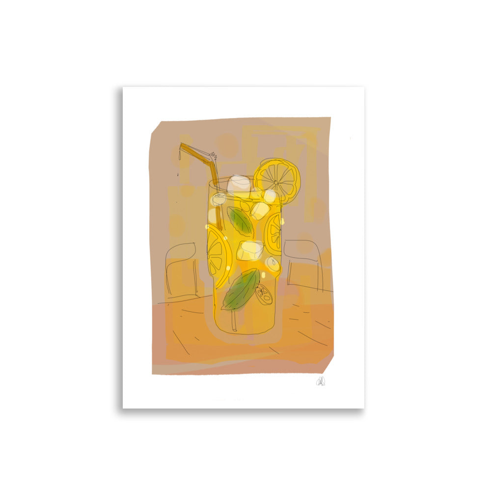 Lemon Drink Poster - HiPosterShop